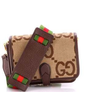 Gucci Buckle Messenger Bag Jumbo Gg #240994G20B